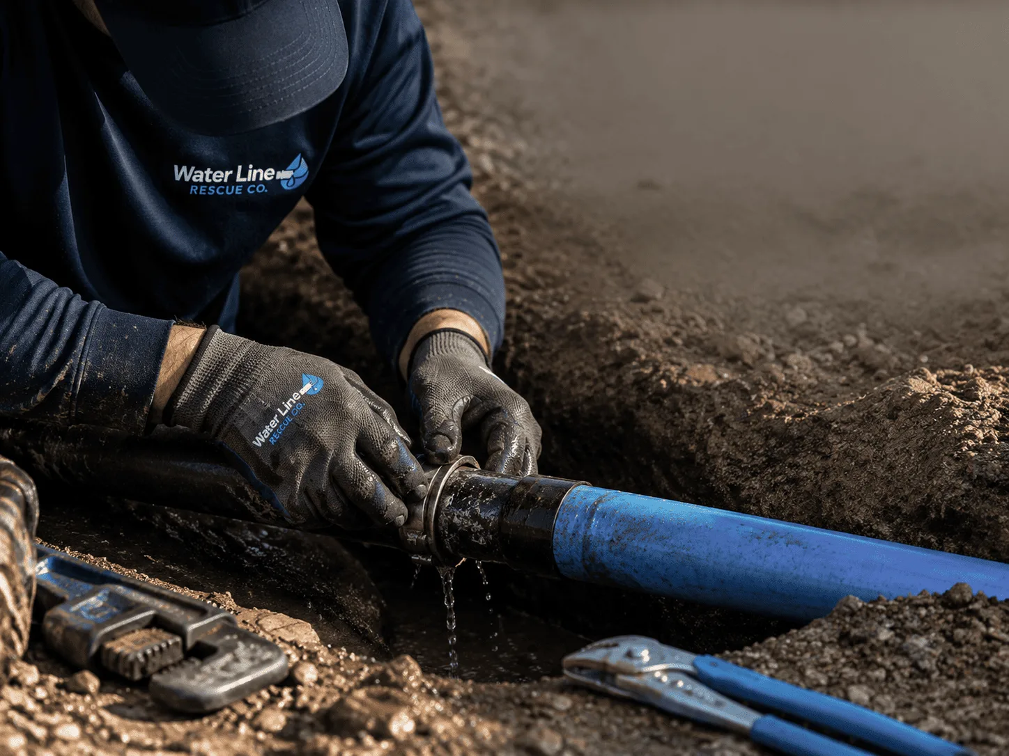 Why choose Water Line Repair in Wolfe City, TX